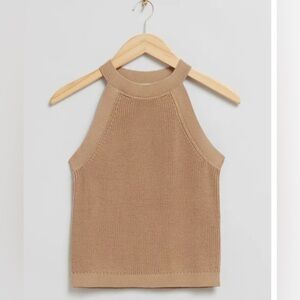 CBK Style…& Other Stories knit halter sweater